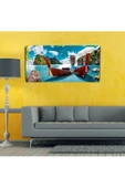 Mavi Ada Canvas Tablo (60x120) thumbnail 3