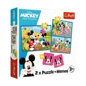 PUZZLE-93344 2IN1 Disney Puzzle -Trefl thumbnail 1