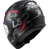 LS2 RAPID 2 CIRCLE MAT TITANIUM-TURUNCU KASK thumbnail 3