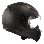 LS2 RAPID TAKAROA MAT SİYAH KASK thumbnail 3