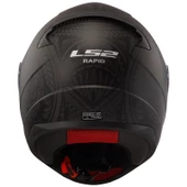 LS2 RAPID TAKAROA MAT SİYAH KASK thumbnail 5