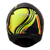 LS2 RAPID 2 EXTRA MAT NEON SARI-NAVY MAVİ KASK thumbnail 5