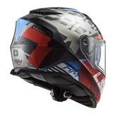 LS2 STORM 2 SPRINTER MAT SİYAH-KIRMIZI-TITANIUM KASK thumbnail 2