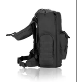 Protector Plus 408 Kamp Dağ Sırt Çantası 75+10L Siyah thumbnail 6