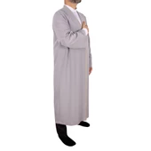 Buhara Cübbe Gri - Biyeli thumbnail 4