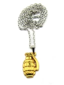 El Bombası - Grenade - Kolye - Gold Görünümlü thumbnail 9