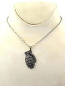El Bombası - Grenade - Kolye - Mat Siyah thumbnail 7