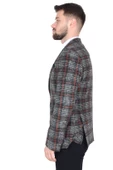 Erkek Buklet Ekose Ceket thumbnail 3