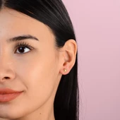 14 Ayar Altın Çiçek Küpe 1,14 gr thumbnail 4