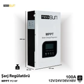 Mexxsun 12/24/48V 100A MPPT Şarj Regülatörü thumbnail 2