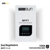 Mexxsun 12/24/48V 100A MPPT Şarj Regülatörü thumbnail 1