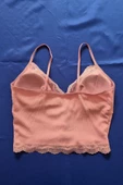 Moda Kadın Pedli Büstiyer Crop thumbnail 12