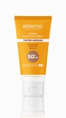 Alldermo SPF50 Tinted Medium Krem 50 ml thumbnail 2