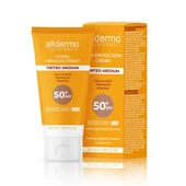 Alldermo SPF50 Tinted Medium Krem 50 ml thumbnail 1