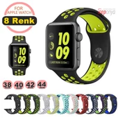 Apple Watch 42-44 mm KRD-02 Silikon Kordon thumbnail 1