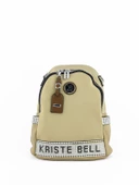 Kriste Bell Kadın Sırt Çanta Bej 26372 thumbnail 1