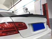 Bmw E92 coupe M4 boyalı spoiler (Pianoblack) 2005-2012 arası thumbnail 2