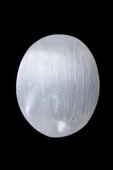 Beyaz Selenit Masaj Terapi Taşı - Oval thumbnail 4
