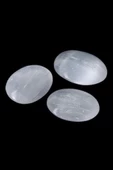 Beyaz Selenit Masaj Terapi Taşı - Oval thumbnail 2