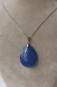 Doğal Lapis Lazuli Kolye 421-1 thumbnail 1