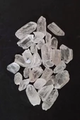 Doğal Kristal Kuvars Piramit Uçlar - 100 Gram thumbnail 2