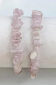 Pembe Kunzit Bileklik Kırıktaş 407-3 thumbnail 2