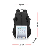 Protector Plus Sırt Çantası 36L Siyah thumbnail 4
