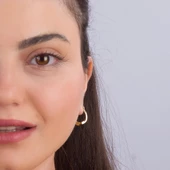 14 Ayar İtalyan Altın Küpe 3 gr thumbnail 2