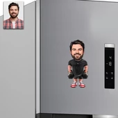 Halterci Tasarımlı Buzdolabı Magneti thumbnail 1