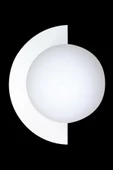 D-light Yarım Dünya Aplik Beyaz thumbnail 1