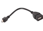 S-LINK SL-OTG15 15CM MICRO USB 5P OTG DATA KABLOSU thumbnail 1