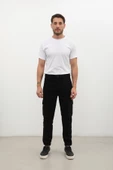 Erkek Kargo Cep Jean Pantolon thumbnail 6