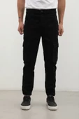 Erkek Kargo Cep Jean Pantolon thumbnail 8