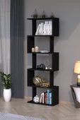 Moonlife Zero Dekoratif Kitaplık Siyah thumbnail 10