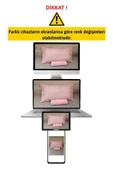 Flower Pembe Çift Kişilik Kapitone Yatak Örtüsü thumbnail 2