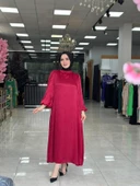 Lale Elbise Bordo thumbnail 1