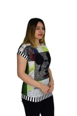 Kadım Fileli Baskılı Tişört MK-18345 thumbnail 4