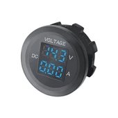 AEK-Tech DC12V/24V Dijital Voltmetre Ampermetre thumbnail 1