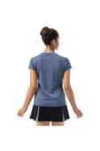 Yonex Tshirt Lacivert Kadın 16689 thumbnail 4