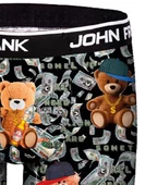 John Frank Dijital Erkek Boxer - Rich Teddy thumbnail 2