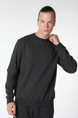 Erkek Basic Sweat Kar Melanj thumbnail 12