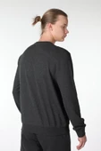 Erkek Basic Sweat Kar Melanj thumbnail 11