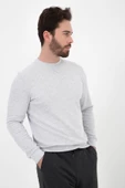 Erkek Basic Sweat Kar Melanj thumbnail 3