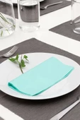 IKEA FANTASTISK Peçete 40X40 cm , 50 adet, açık turkuaz thumbnail 1