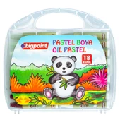 Bigpoint Pastel Boya 18 Renk - Şeffaf Çantalı thumbnail 1