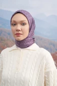 95 X 95 COTTON MONOGRAM DESEN EŞARP - AR 3099 03045 thumbnail 2