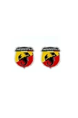 Abarth Arma Alüminyum Pleksi 2 Adet thumbnail 1