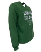 SWEATSHIRT BASIC - 902 - YEŞİL thumbnail 4