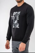 SWEATSHIRT BASIC - 902 - SİYAH thumbnail 9