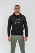 SWEATSHIRT KAPŞONLU - 904 - SİYAH thumbnail 3